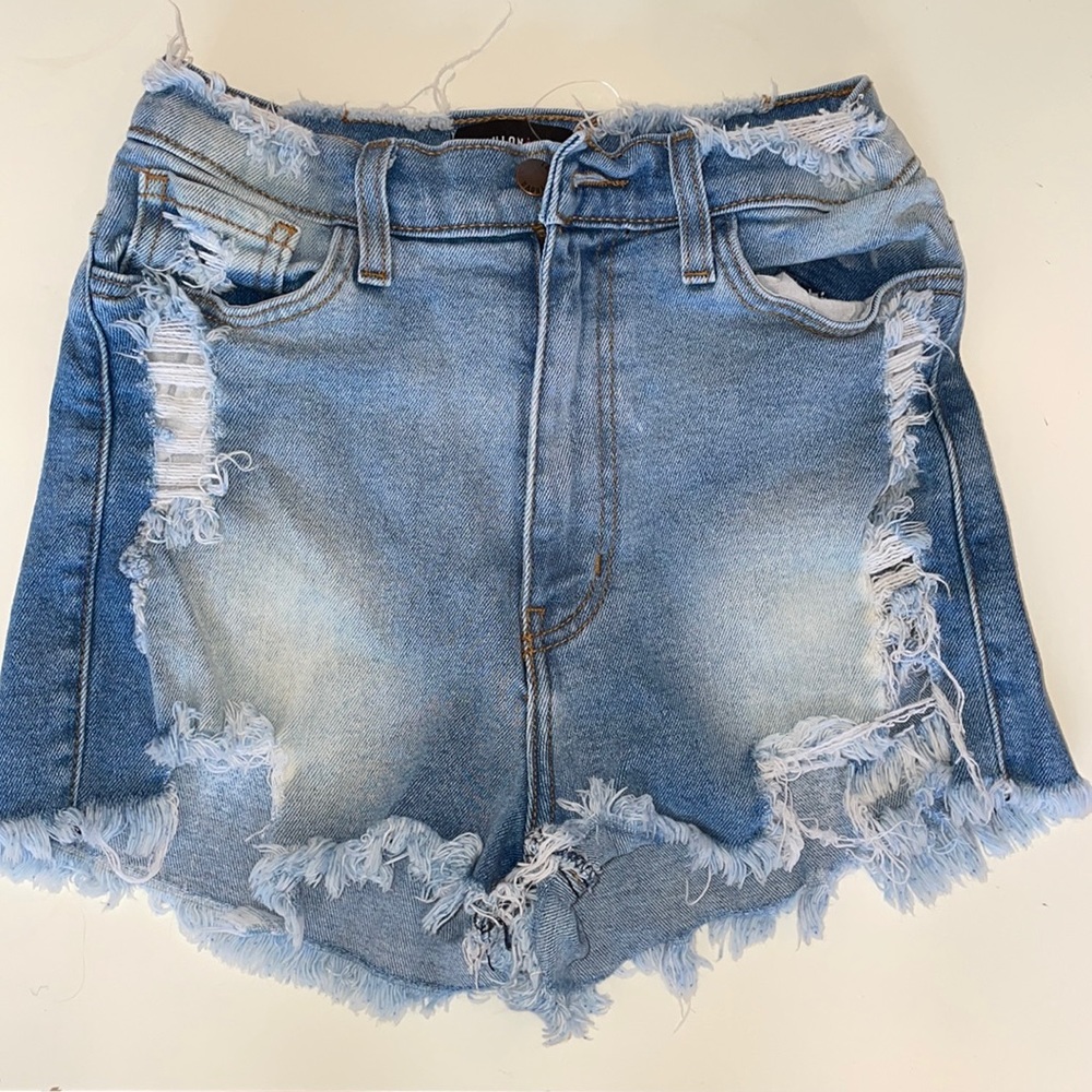 Fashion Nova jean shorts